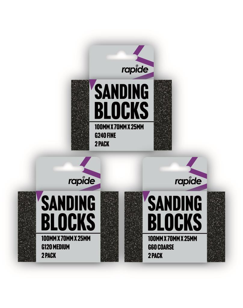 RAPIDE Sanding Blocks RAPIDE Sanding Blocks